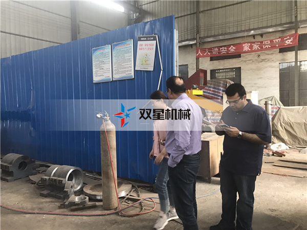 <a href='http://www.ji-guang.cn' target='_blank'><span>金屬撕碎機</span></a>巴基斯坦客戶來訪
